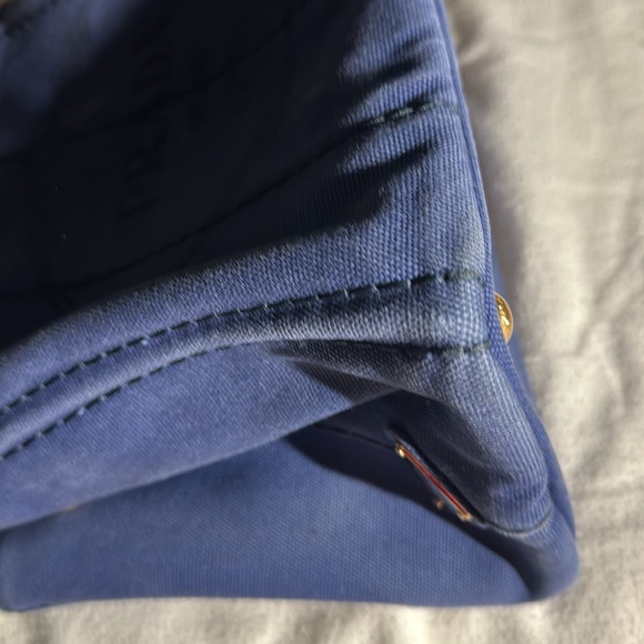This is a blue denim Prada canapa tote! - Picture 9 of 16
